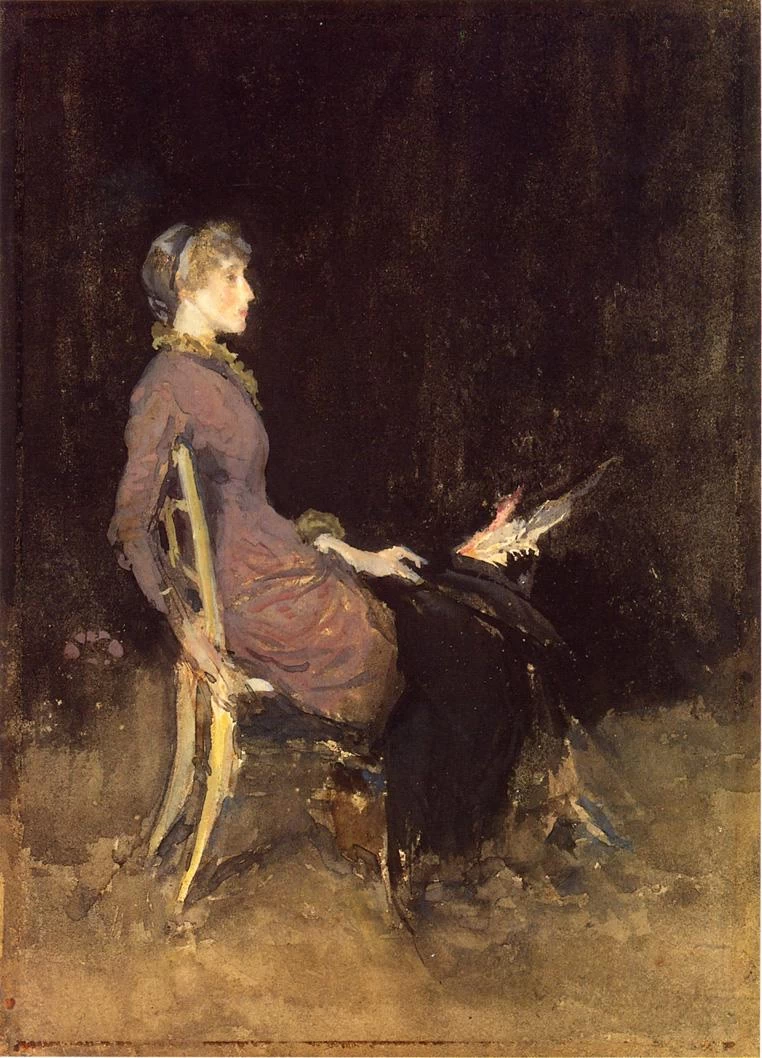 Ames McNeill Whistler - Nero e rosso